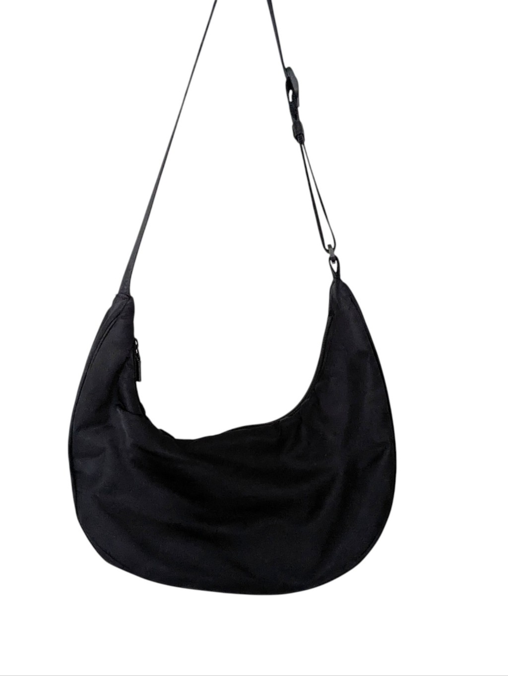 Aritzia's Sunday Best Black Nylon Hobo Bag